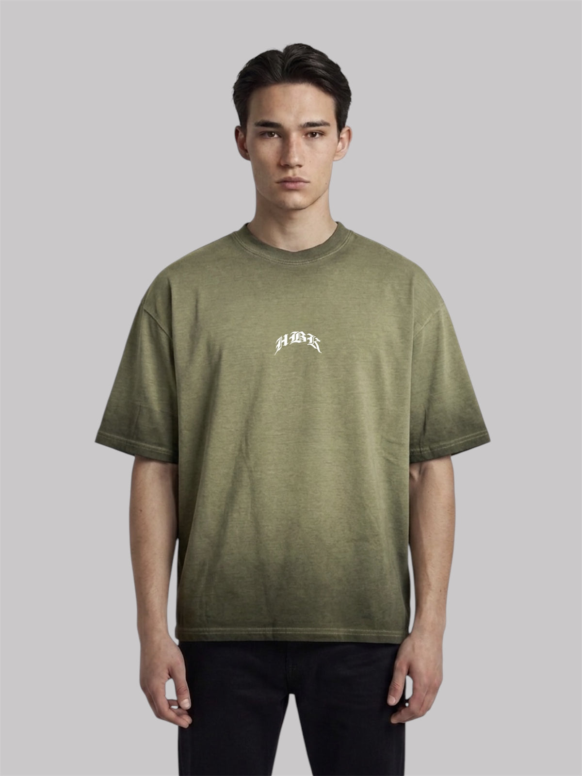 Crying cherubs shirt green