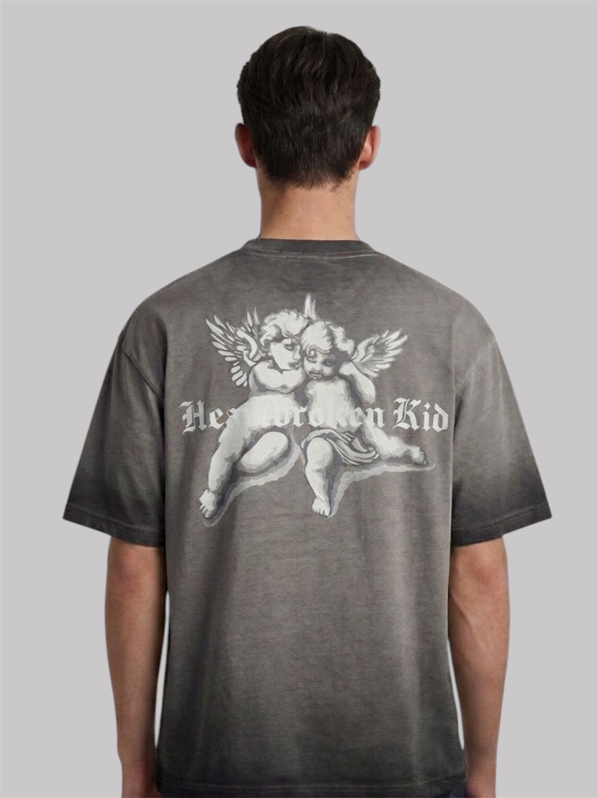 Crying cherubs shirt grey