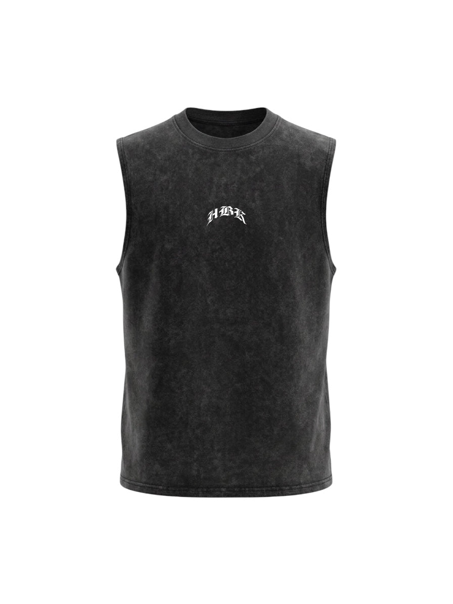Crying cherubs tanktop black